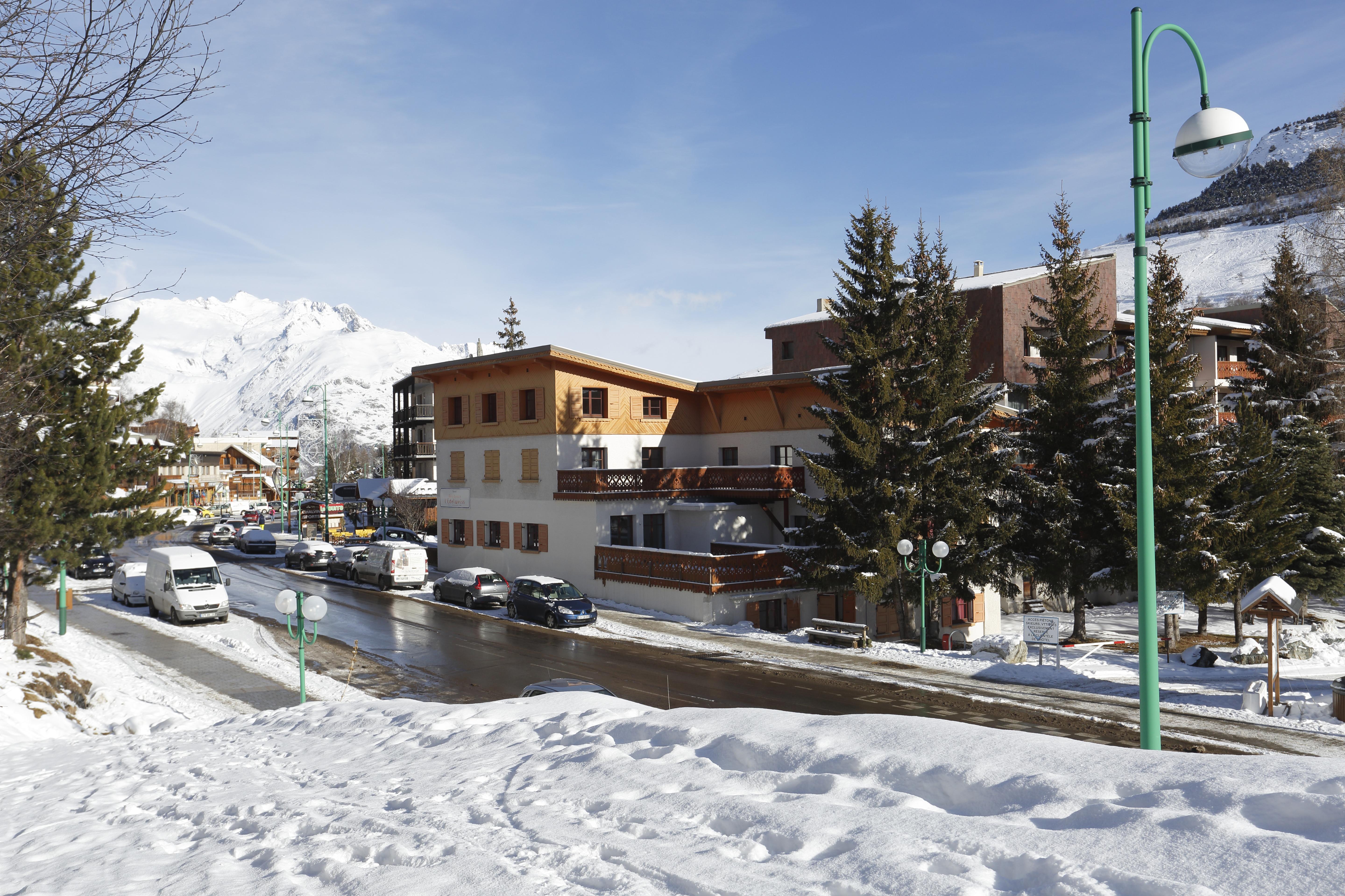 Vacanceole - Residence L'Edelweiss Les Deux Alpes Exterior foto